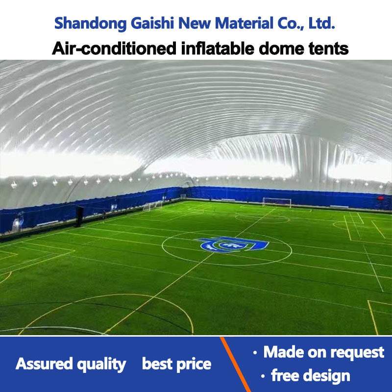 Inflatable PVDF Membrane Structure Football Air Dome Tent