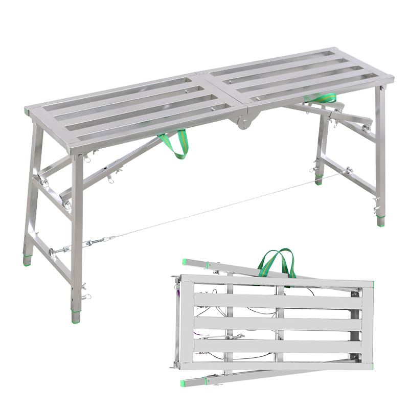 Galvanized Folding Ladder for Home Use