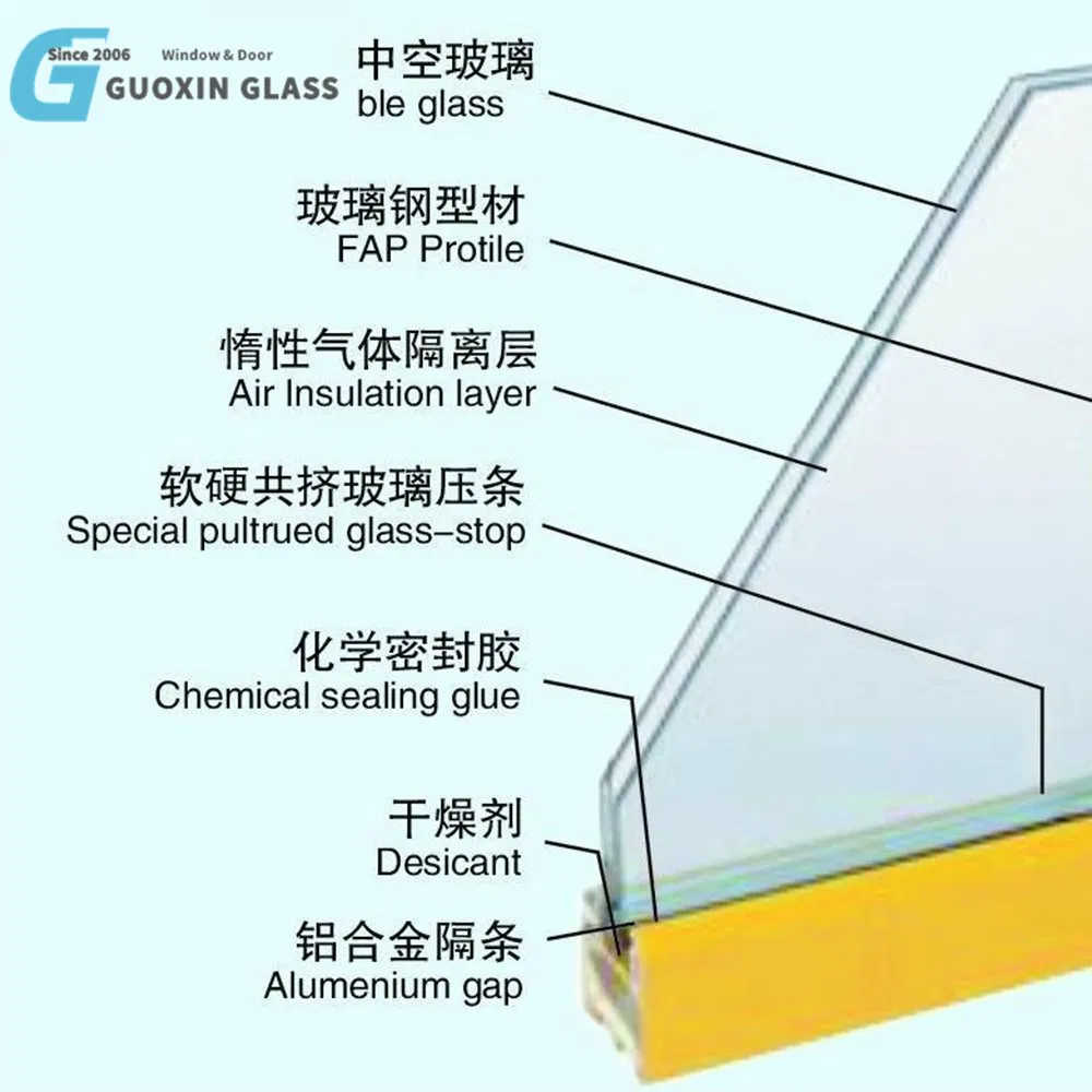 Premium Insulated Glass for Windows and Doors, Durable Quality