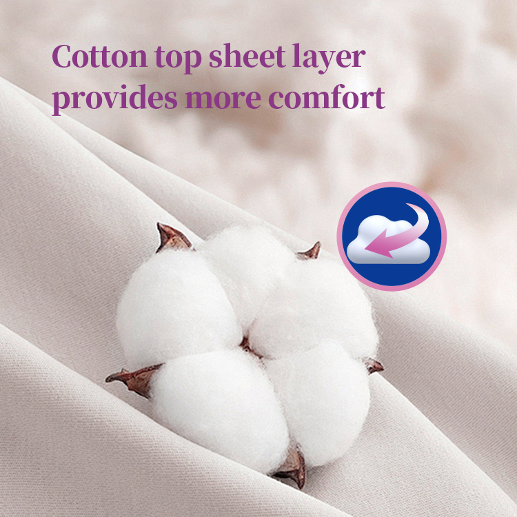 OEM Bulk Factory Price Cheap High Quality Super Soft Breathable Women Cotton Sanitary Napkin 240*70mm (Regular) Chinese Manufacture