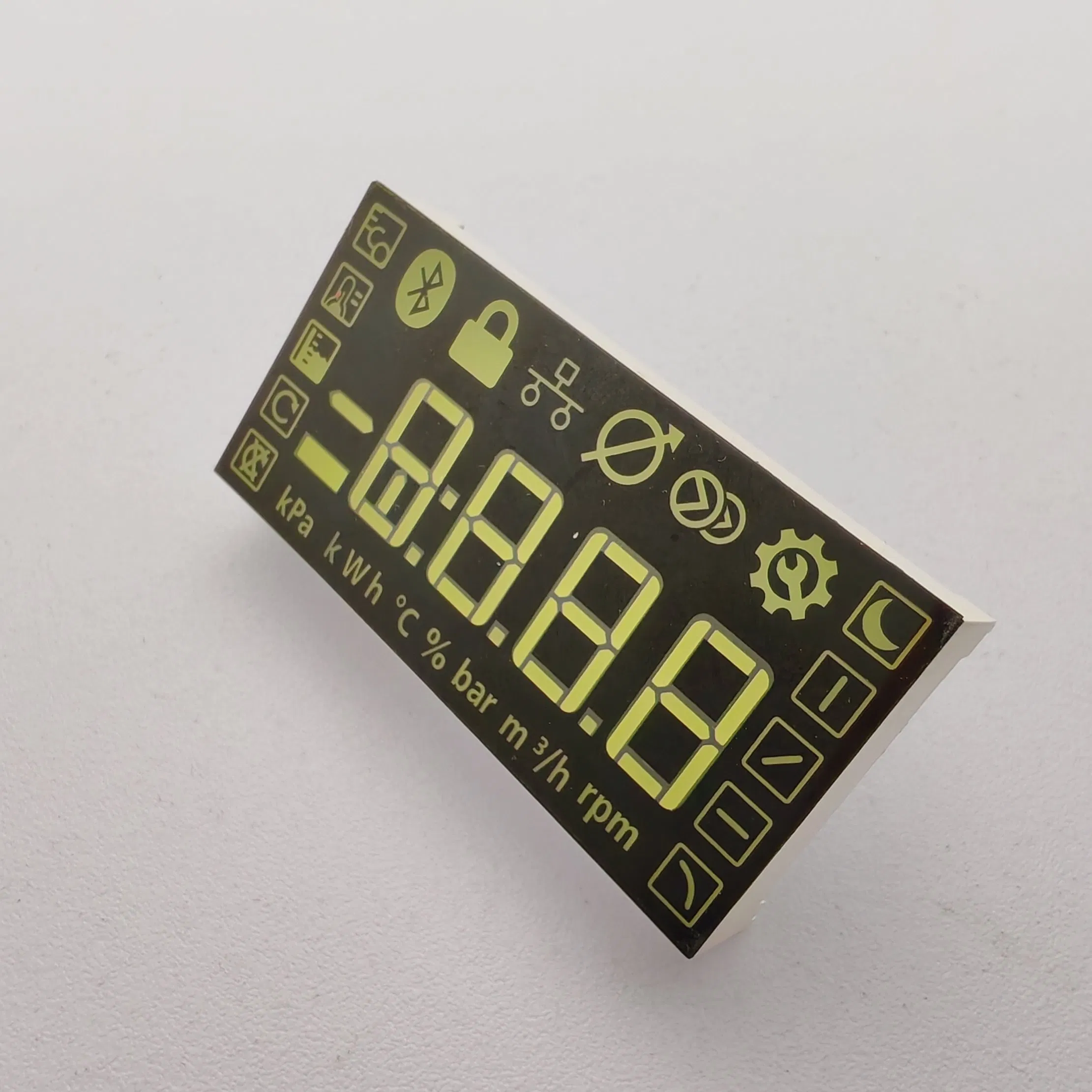 White/Green Customized 7 Segment LED Display for Electric Scooter