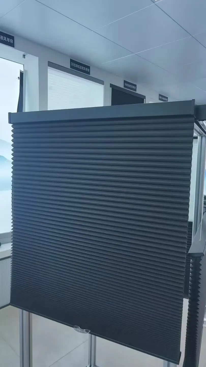 Sisheng Double Cell Cellular Blinds by Hand Control Made of Nonwoven Fabric