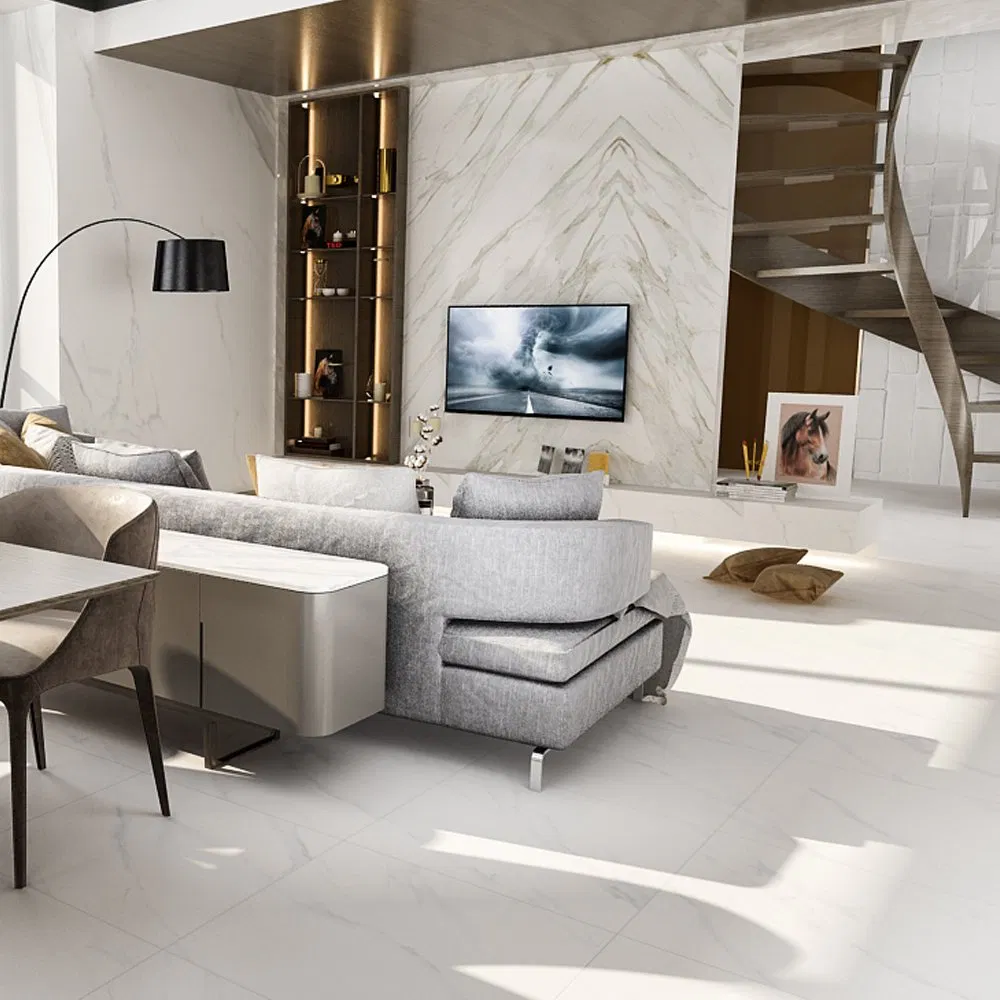 Керамогранит Dubai Noble White Carrara 600x600 мм