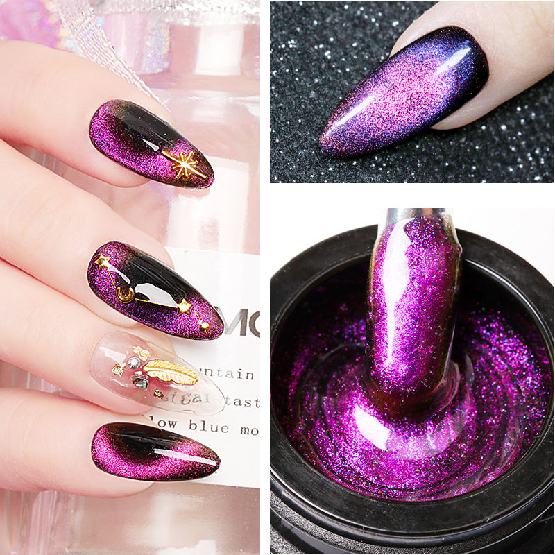 High Shine Bulk Cat Eye UV Gel Polish Long Lasting Non Toxic