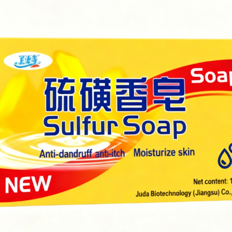 Chinese Origin Sulfur Bath Soap Delivers Deep Skin Cleansing