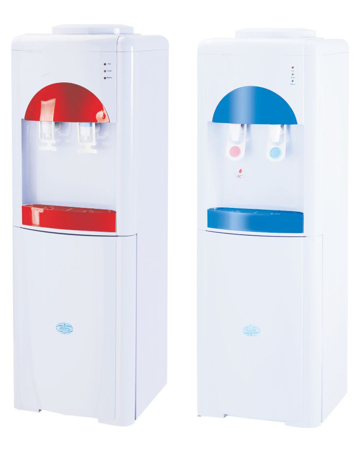 Standing Hot and Cold Water Dispenser with Storage Cabinet or Refrigerator (YLRS-B)