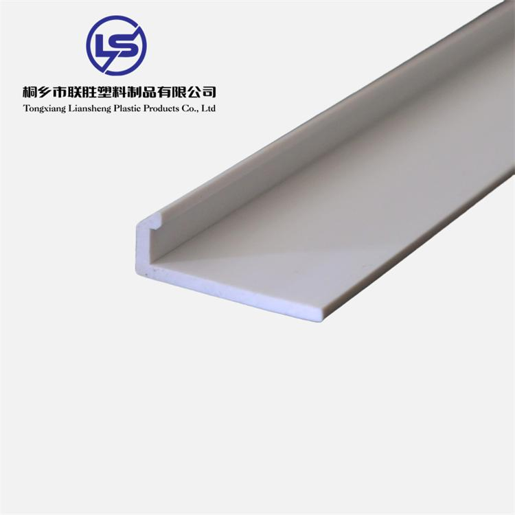 L Shape Factory Best Price Plastic PVC Trim Moulding White Corner Guards