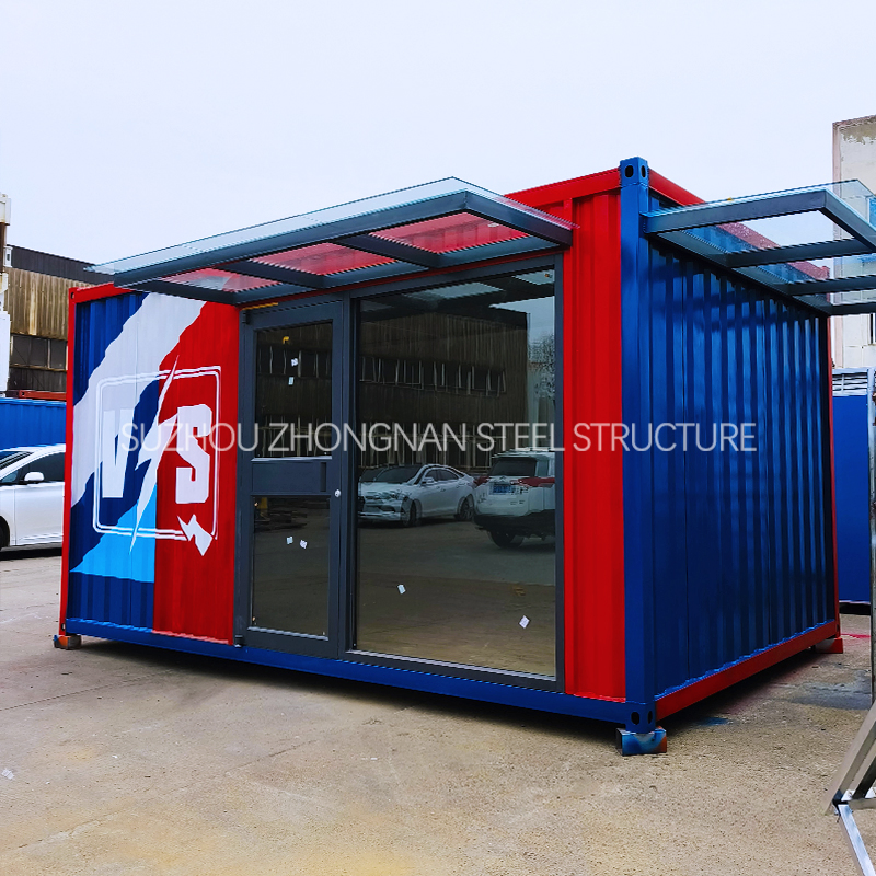 Custom 20/40FT Steel Structure Portable Shipping Container Shop for Sale