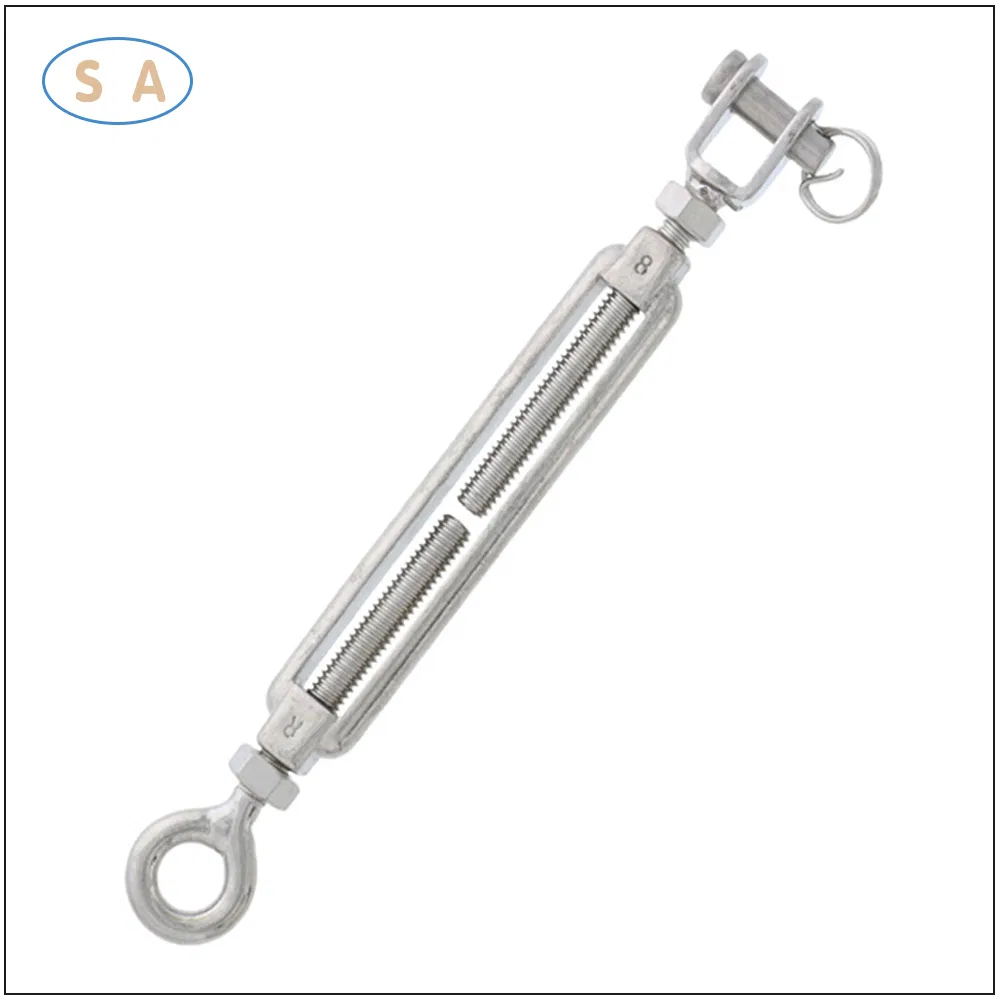 Hot Selling Us/JIS/Europeantype Stainless Steel 304/316 Rigging Hardware Turnbuckle