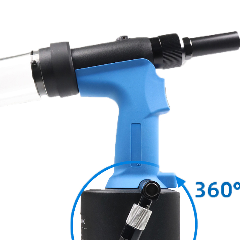 Non-Suction Nail Pulling Gun Rl-4000L Stainless Steel Strong Pneumatic Riveting Gun