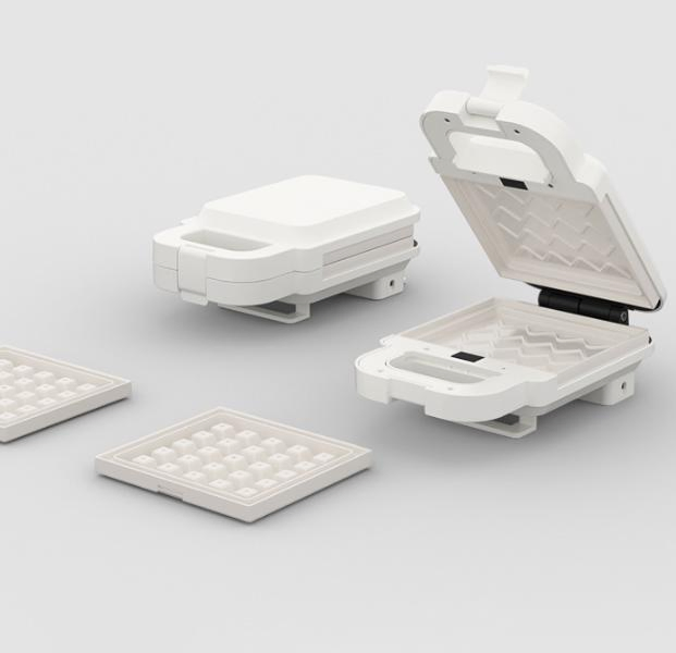 Breakfast Sandwich Maker Press Grill with Non Stick Surface Grilled Cheese Maker