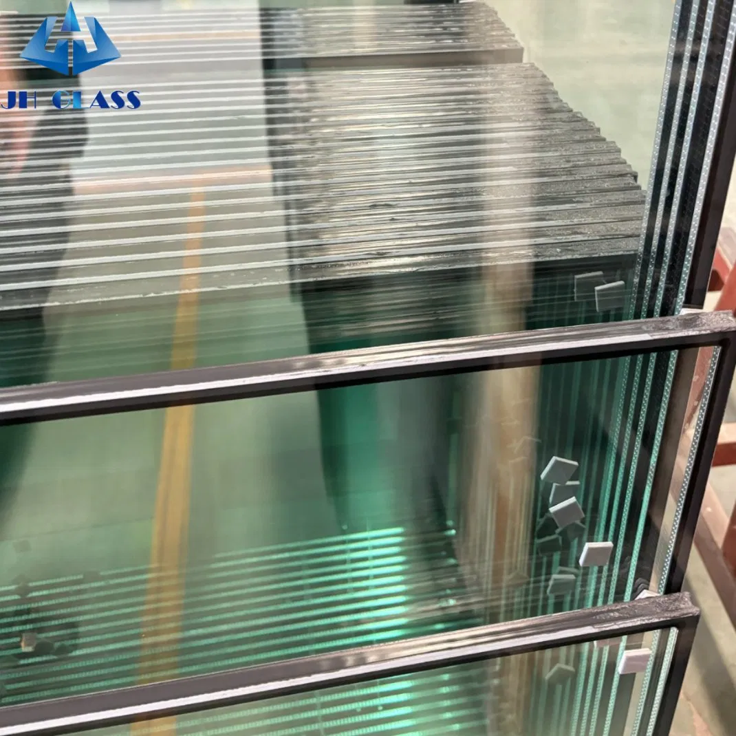 4mm+6A+5mm, Clear Plain, Ultra Clear, Top Quality, Float Clear Process, Vacuum, Window, Toughened Insulated Glass for Door, Windows