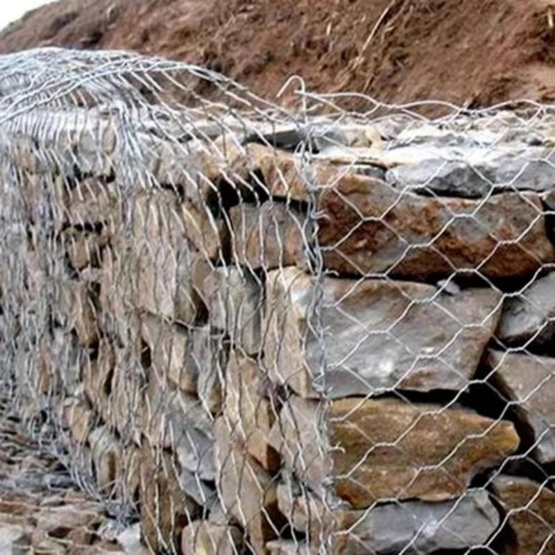 Factory Wholesale Cheap Hexagonal Wire Mesh Box Galvanized PVC Coated Gabion with CE ISO Certification for River Course Regulation Soil Erosion Prevention