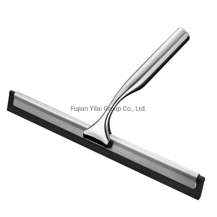 Glass Cleaning Squeegee Wiper Zinc Alloy Handle Shower Squeegee