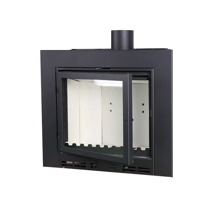 Wall Insert Wood Burning Stove Fireplace Room Heater for Home Use in Winter