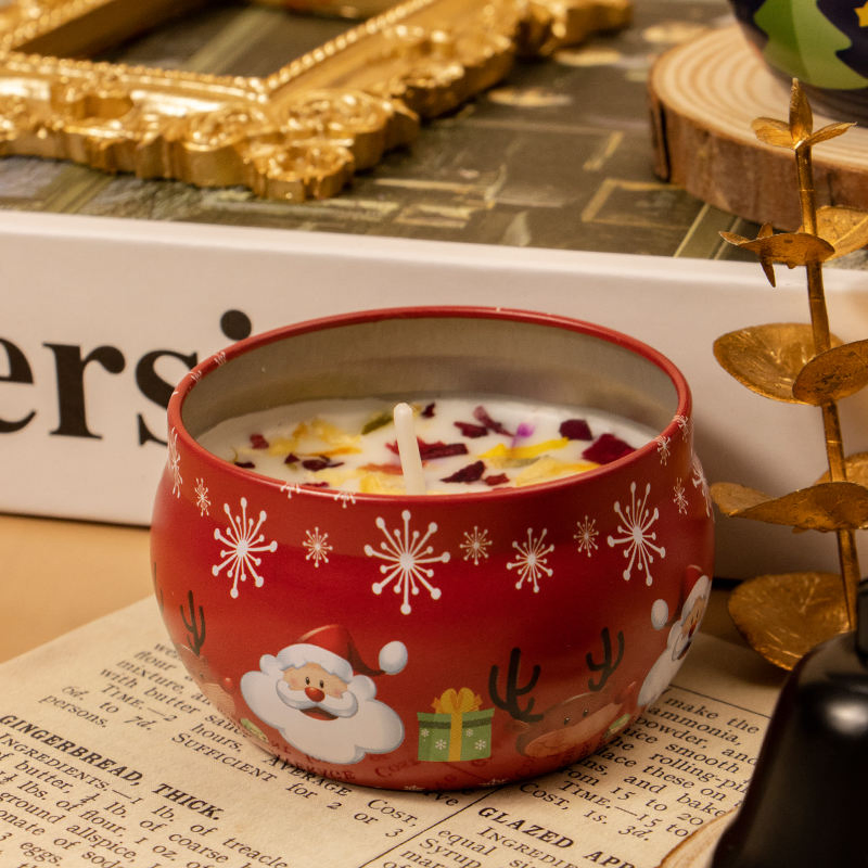 Christmas Candle Soy Wax Natural Candles Scented Luxury Velas Aromaticas Al Por Mayor
