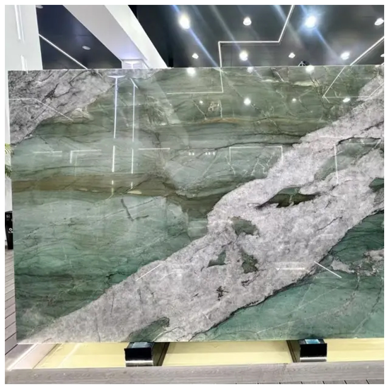 Green Patagonia Quartzite Slabs for Walls and Countertops