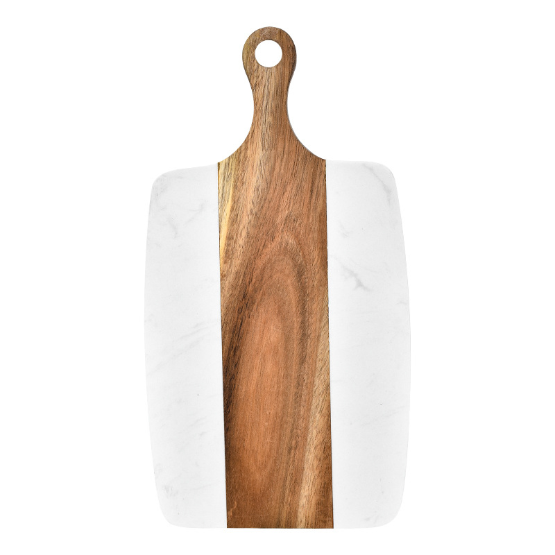 High Quality Household Acacia Chopping Board with Marble Pattern Kitchen Wooden Chopping Cutting Board