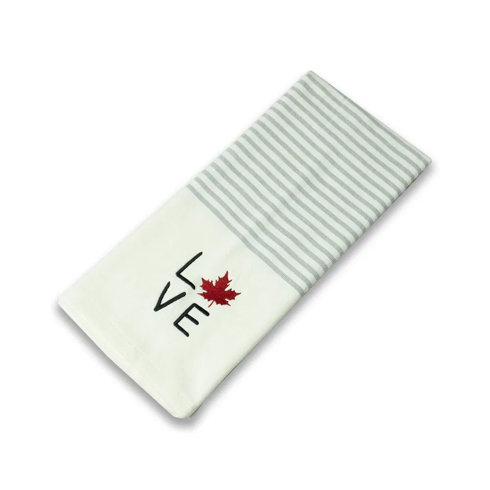 Colorfast Scratch-Free Super Absorbent Terry Cotton Dish Towels