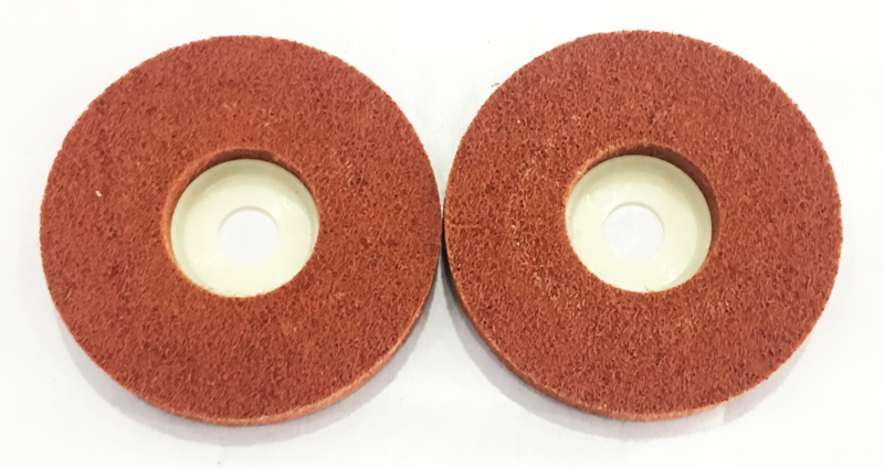 7′ ′ Non Woven Grinding Polishing Wheel as Hardware Tools for Polishing Metal Stainless Steel