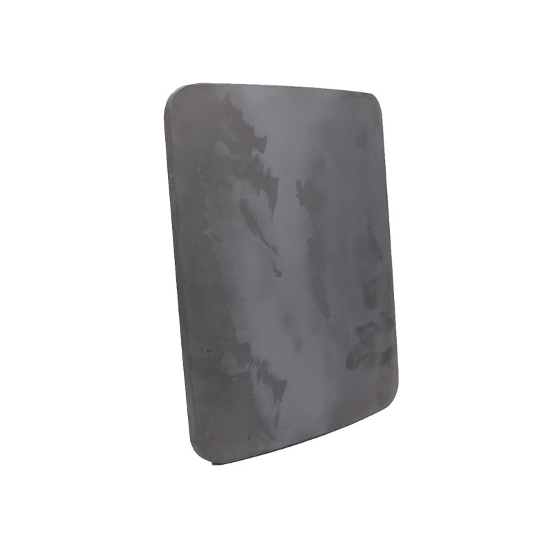 Rectangle Single-Curved Sintered Silicon Carbide (SIC) Ceramic Plate 220*270*10mm