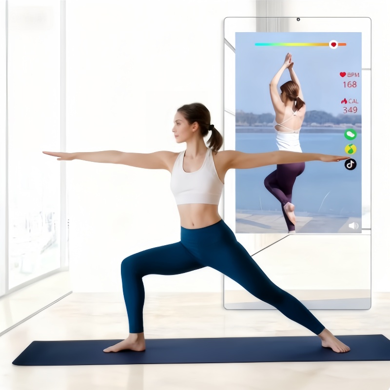 Умное фитнес-зеркало с сенсорным экраном 55 дюймов