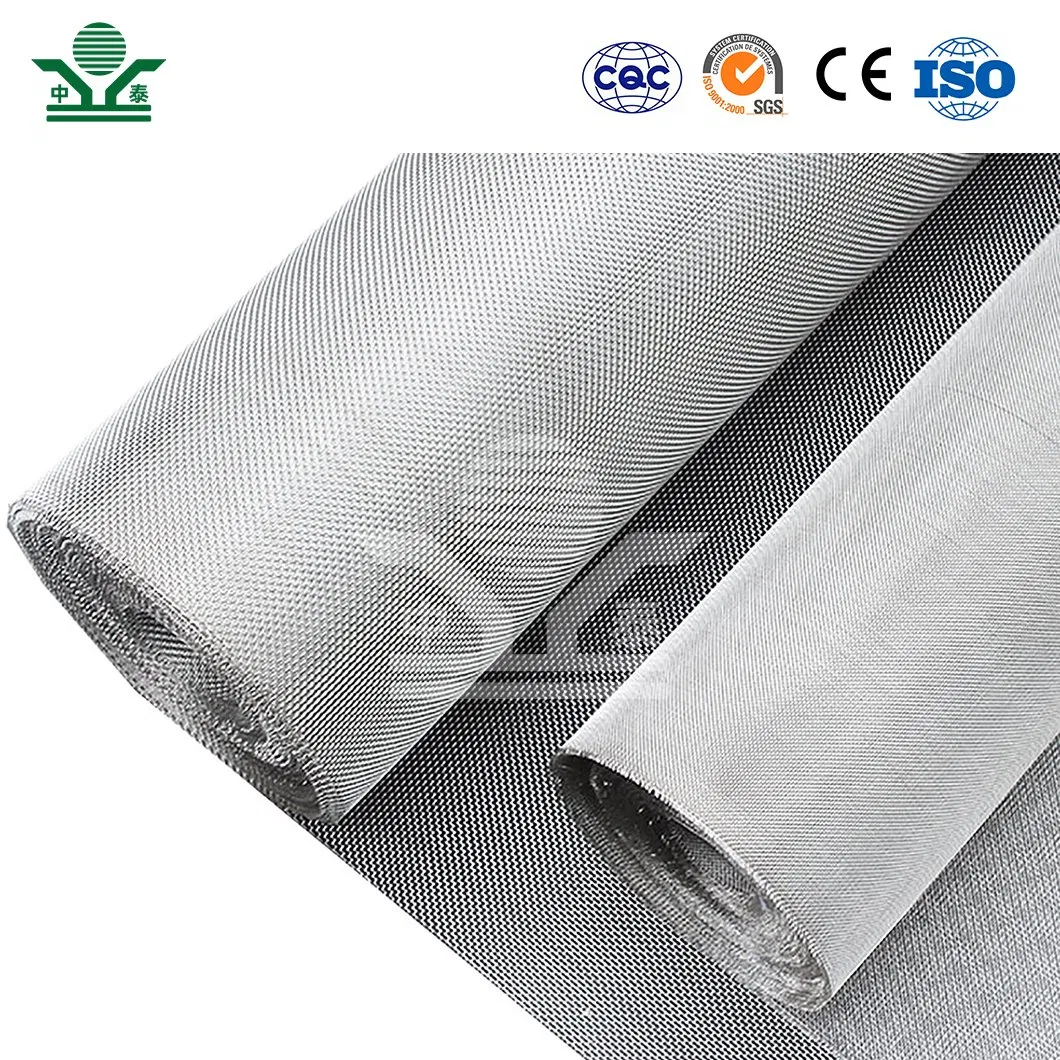 Zhongtai Fine Mesh Window Screen China Wholesalers Stainless Steel Lightweight Wire Mesh 30m or Customized Insect Screen