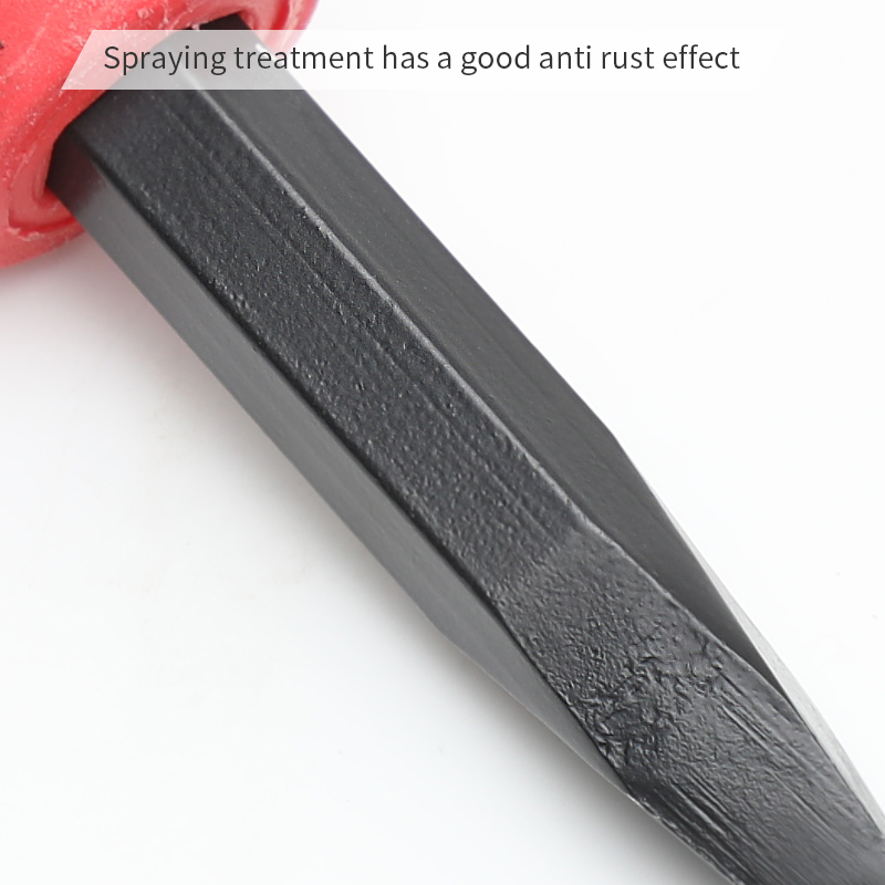 8" 10" 12" Manual Pointed Chisel with Grip