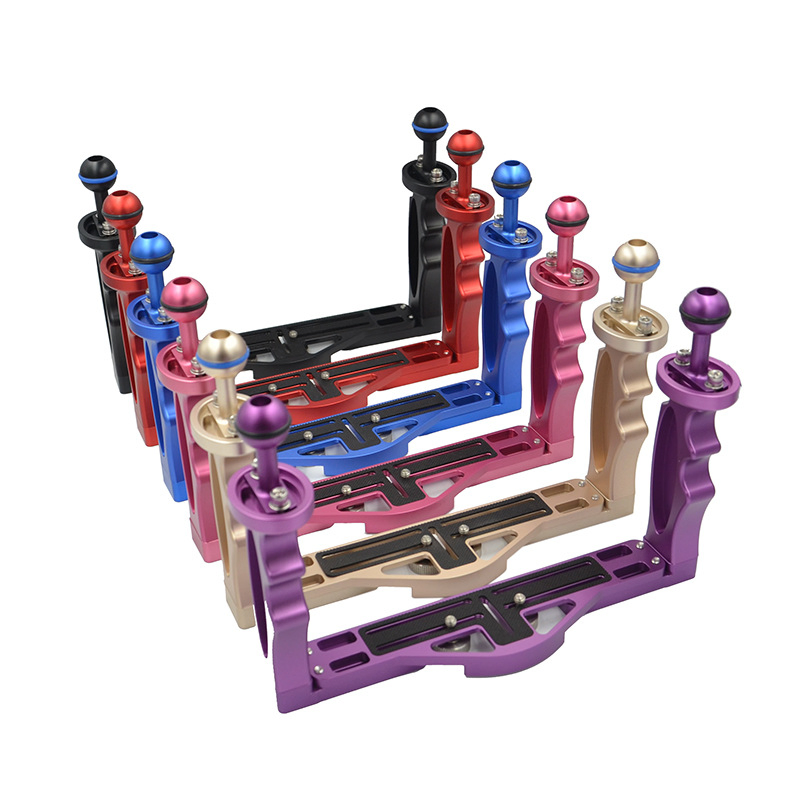 Aluminum Alloy Underwater Camera Tray Stabilizer Rig for DSLR Diving Wyz19054