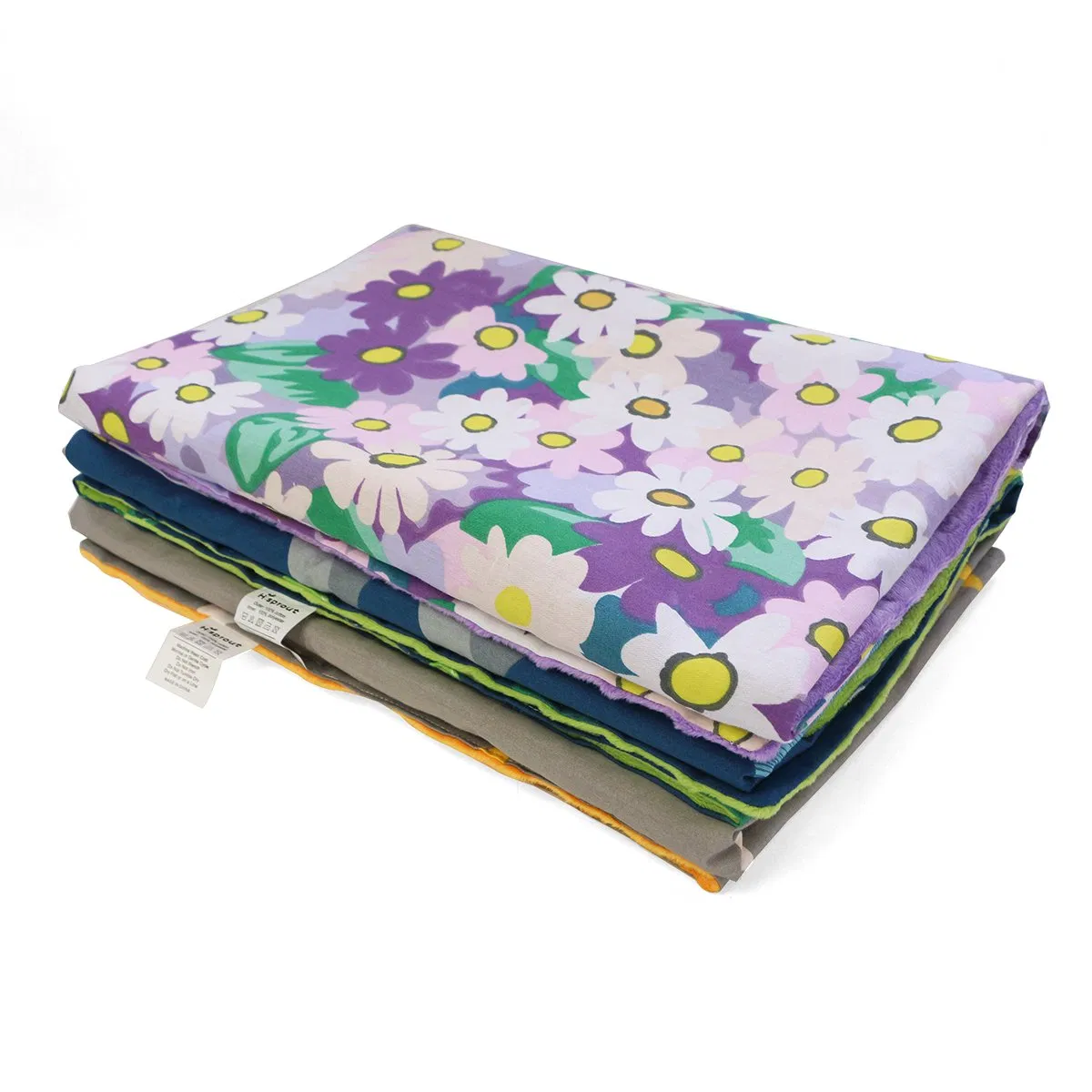 Double Layer Unisex Super Soft Dotted Fleece Cotton Minky Baby Blanket