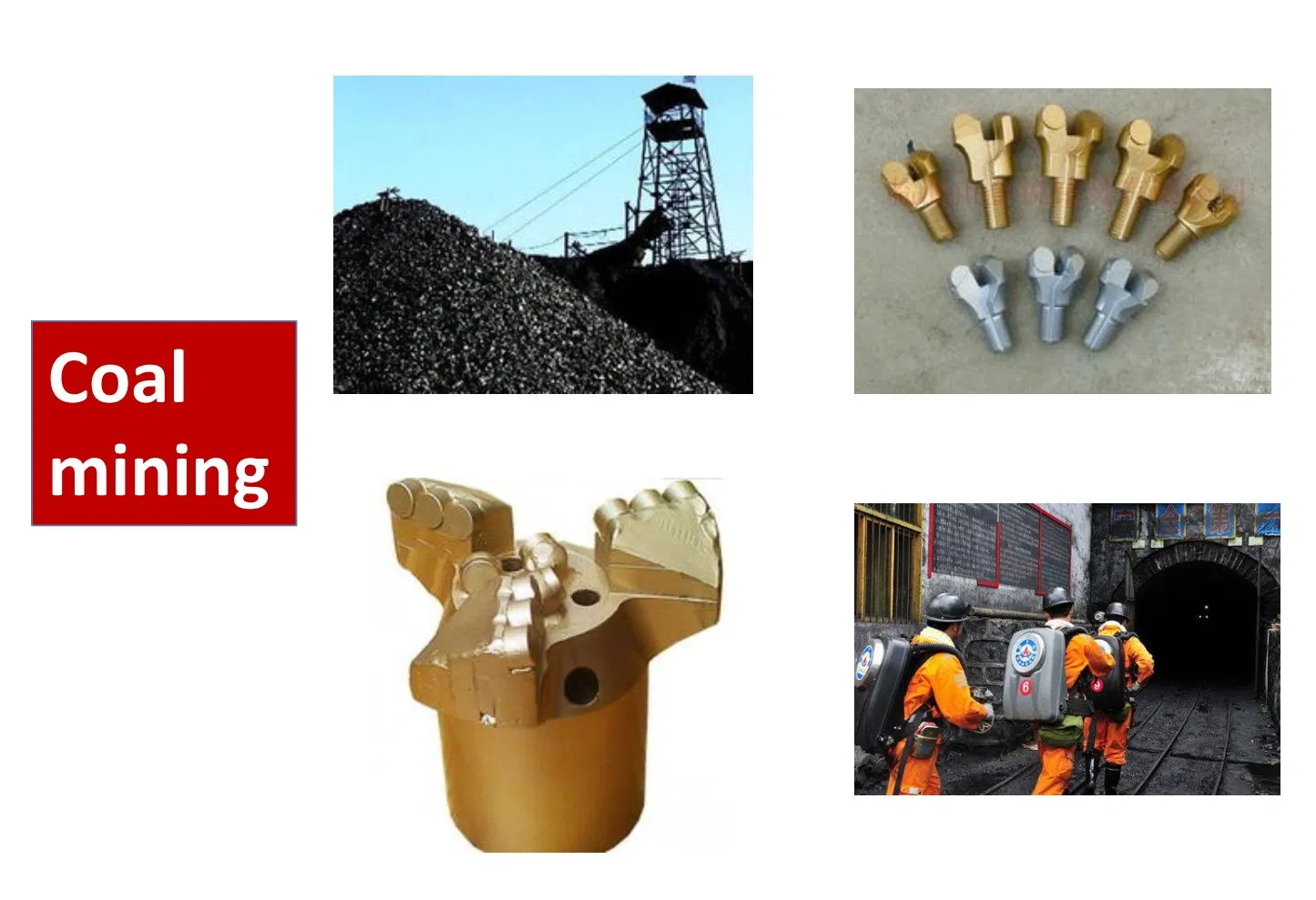 PDC плоское долото для бурения