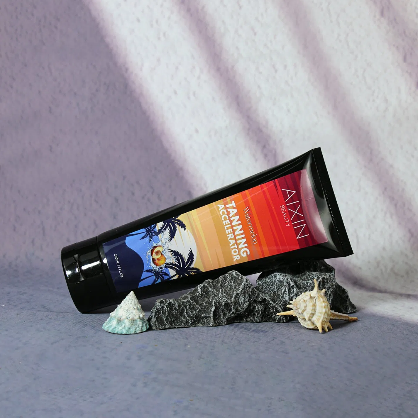 Private Custom Peach Tanning Lotion Outdoor Sun Tanning Moisten Cosmetics Skin Care