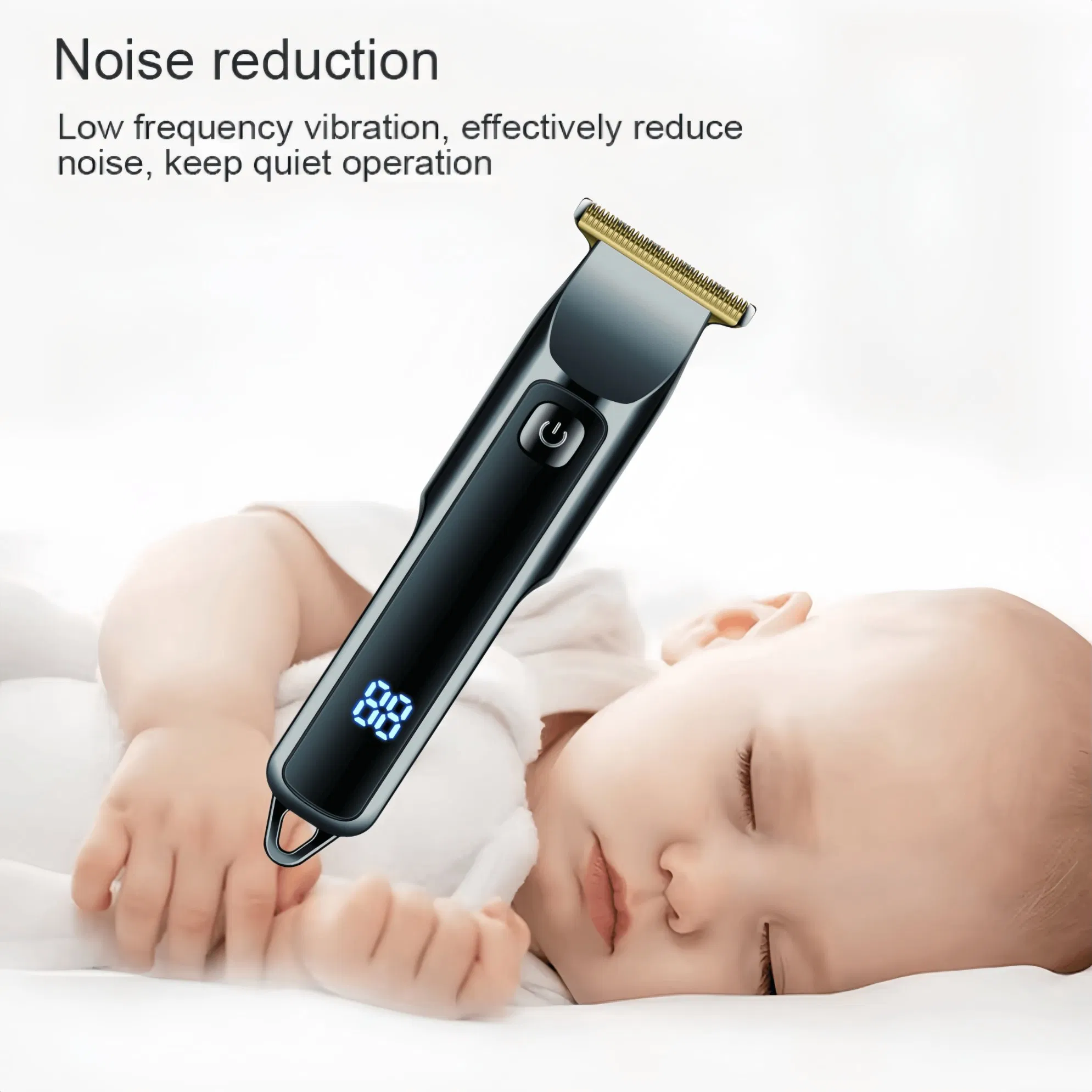 Professional Electric Personal Grooming Detachable Waterproof Men Groin Hair Clipper