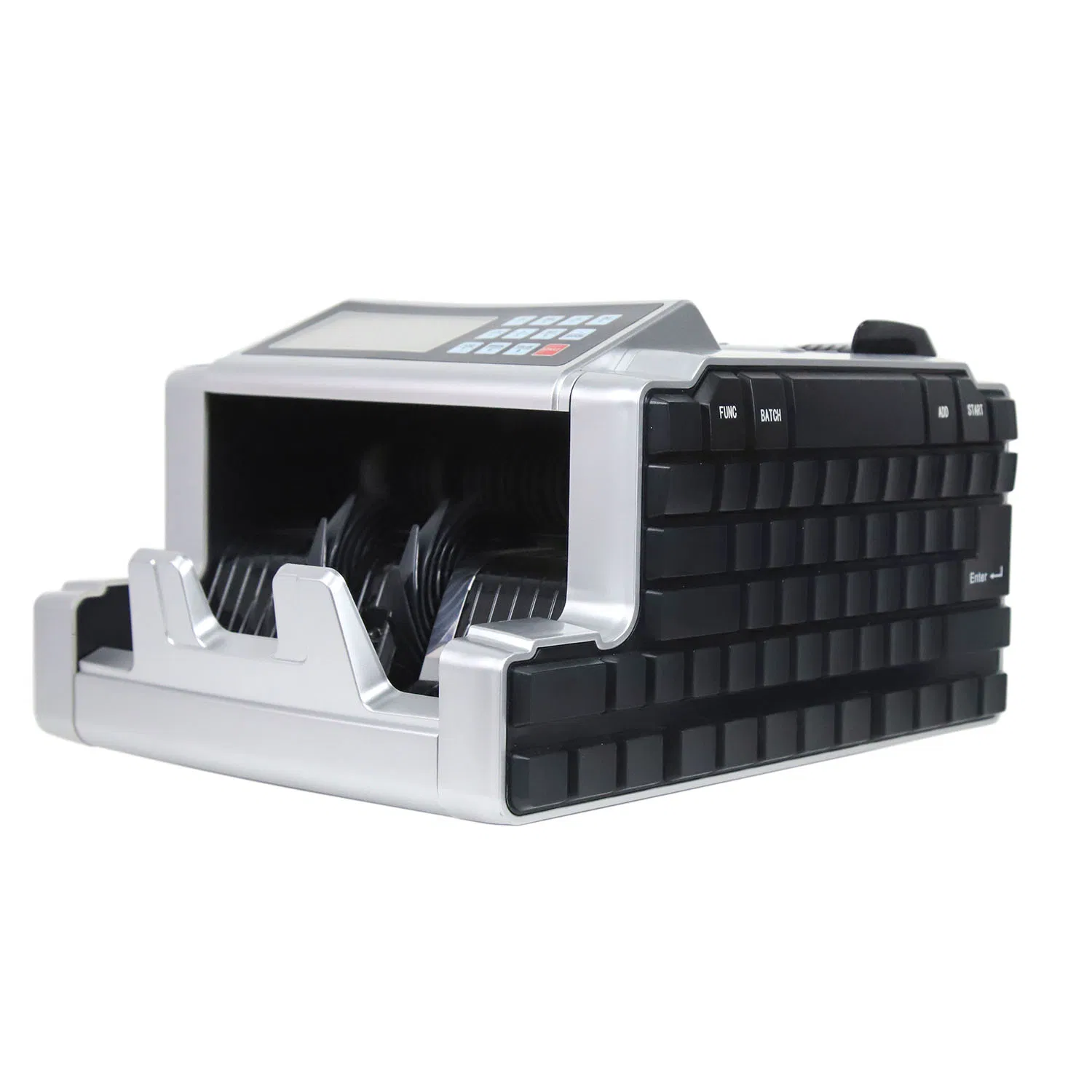 LD-6200 Electric currency counting banknotes counter machine Back Feeding bill counter