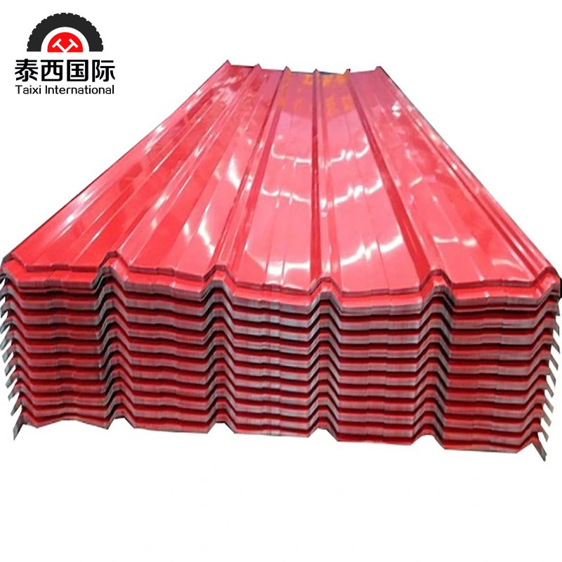 Colored Coated Corrugated Steel Sheet Zinc Coated Corrugated Board Roof Panel