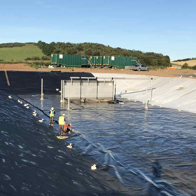 LDPE/HDPE Sealing Anti-Seepage Geotextile Film - Well Sealed, Impermeable, Used for Water Treatment