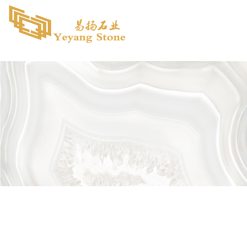 White Onyx Stone Artificial Marble Slabs Sintered for Bathroom Wall/Flooring/Tiles Wholesale Price