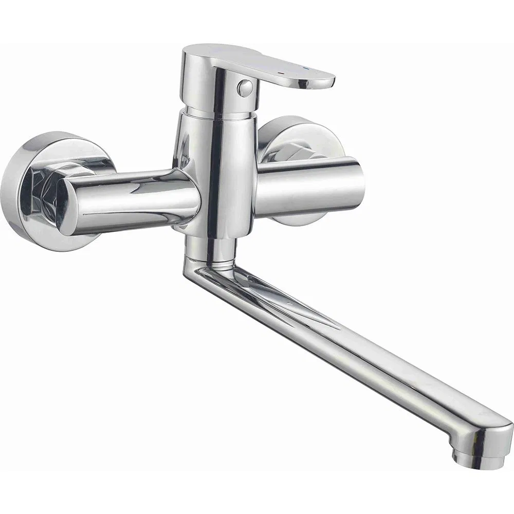 High Quality Bathroom Mixer Hot Cold Basin Tap Stainless Steel Single Handle Brushed Basin Faucet