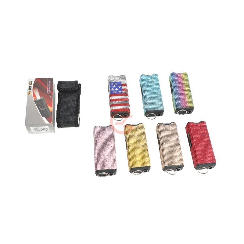 Mini Bling Cigarette Lighter Keychain