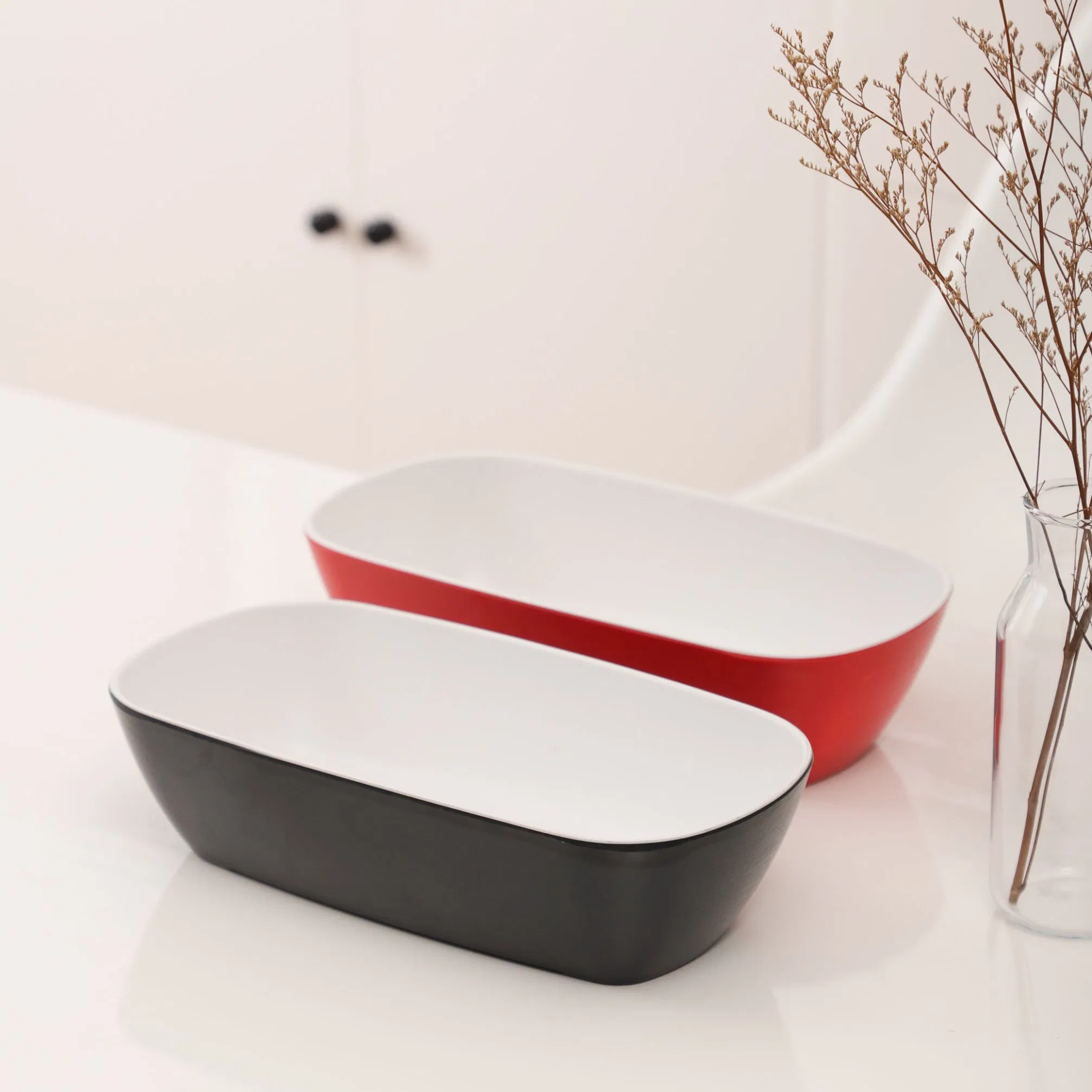 EU Standard Stackable Multiple Colors Melamine Gastronorm Pan for Hotel and Buffet Use