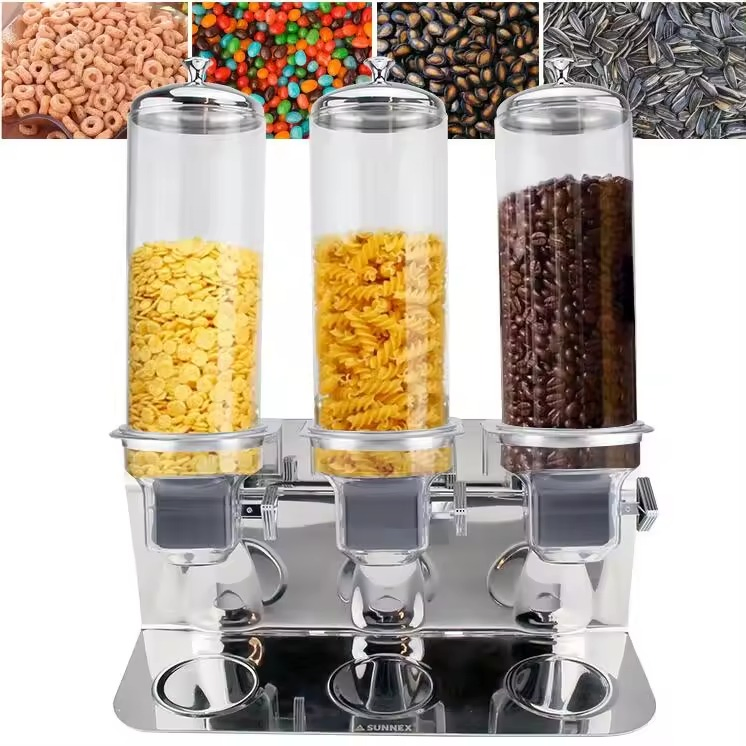 Modern Furniture Restaurant Supplies Dining Room Furniture Tableware Buffet Display Grain Dispenser