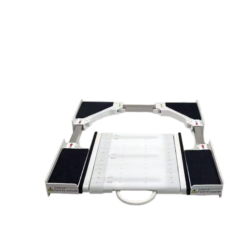 Space Saving Laundry Organizer Frame with Pull out Temporary Clothes Drying Rack