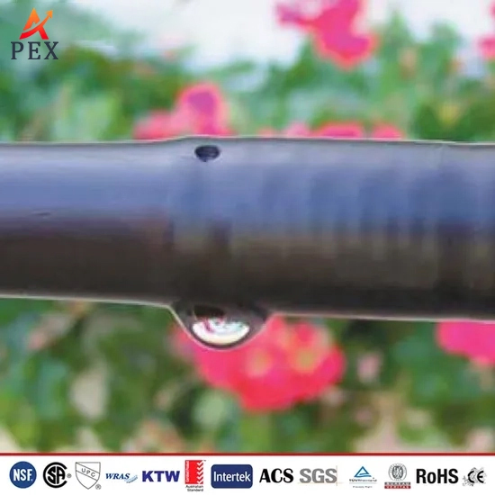16*1.1mm 2.1L PE Drip Irrigation Tubing