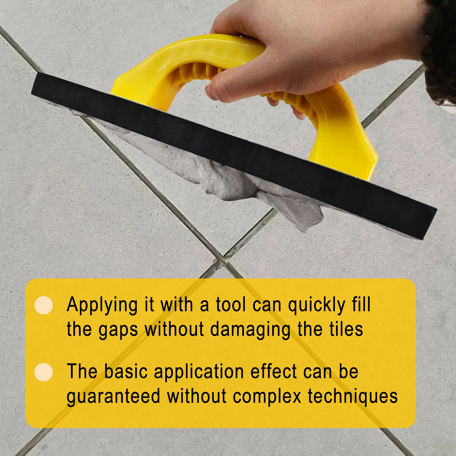 Floor Tile Plastering Scraper: Efficient Gap Filling for Construction & Decoration