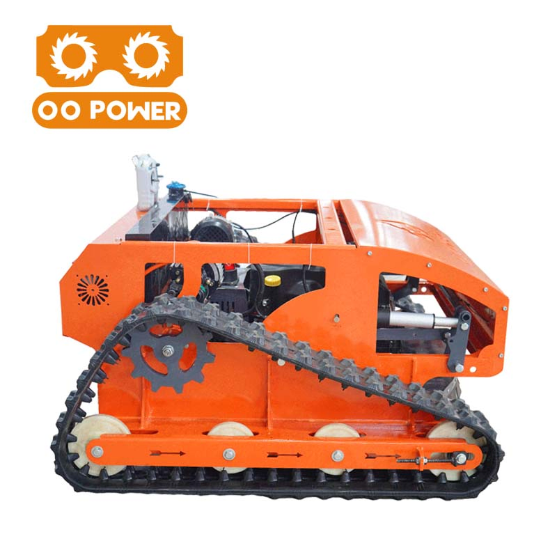 China Commercial Remote Control Lawn Mower Cordless Intelligent RC Lawn Mowing Machine