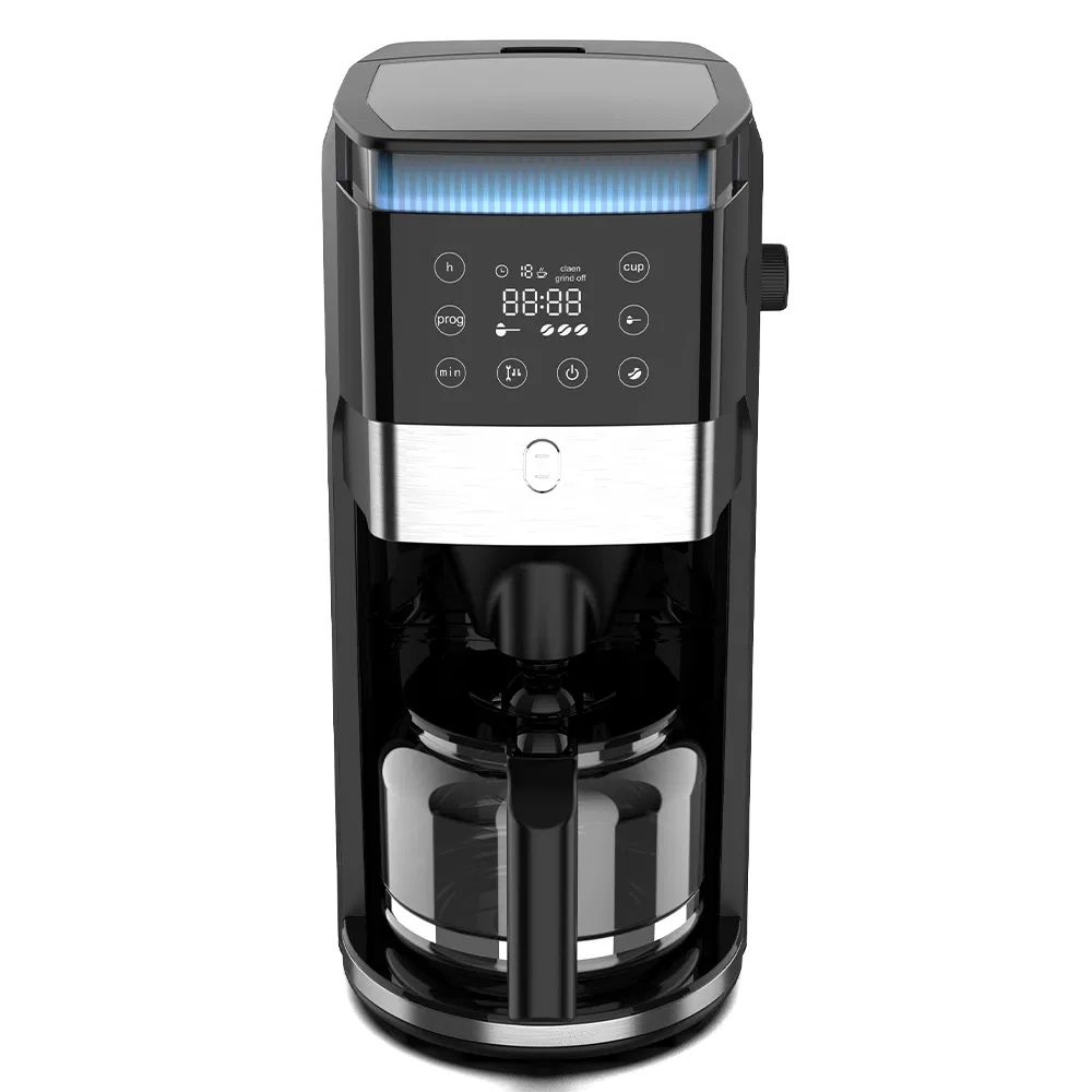 Home Appliances Coffee Beans Fresh Grind and Brew Electric Coffee Maker Coffee Machine with Grinderno Reviews Yet