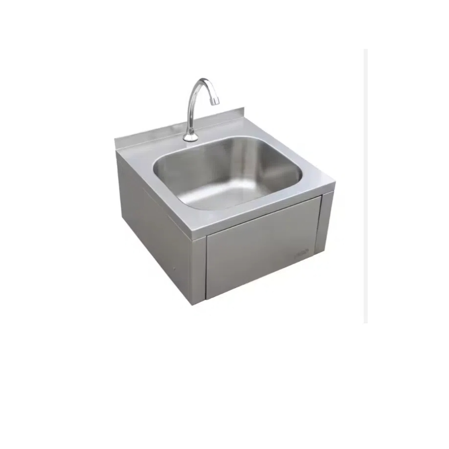 Easy Clean Knee Push Pool Round Basin Maintains Kitchen Sink Hygiene