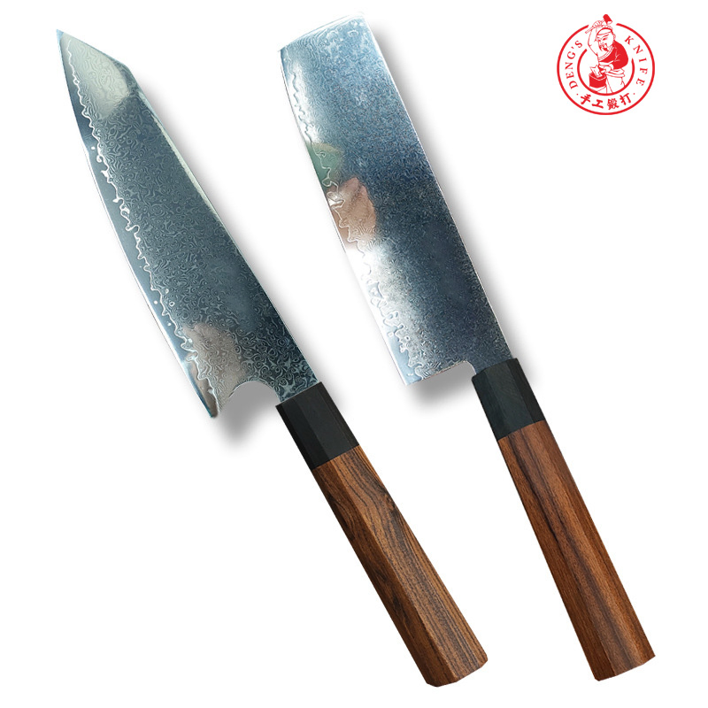 Шеф-нож Damascus Steel 8 дюймов, японский, с ручкой из розового дерева