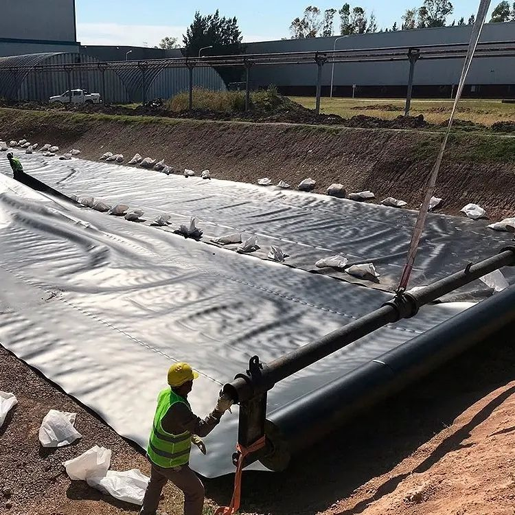 Geomembrane for Mining Ponds with Reliable Seepage Control Features