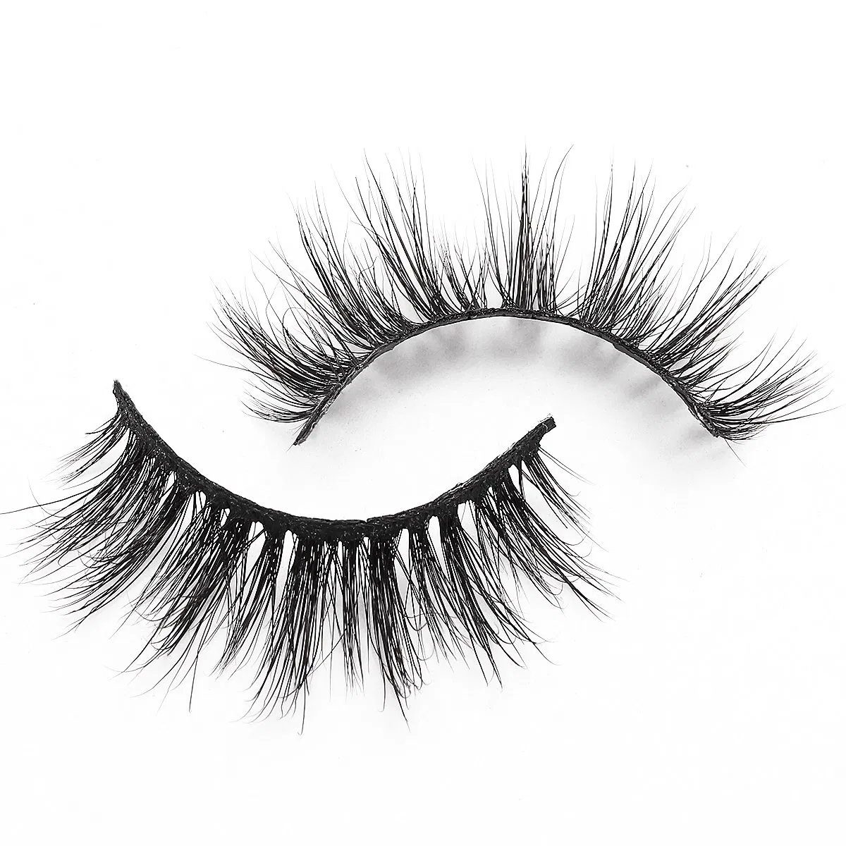 Ks05 3D Mink Eyelashes Vendor 5D Mink Strip Lashes with Custom Eyelashes Packaging Cruelty Free Eyelashes